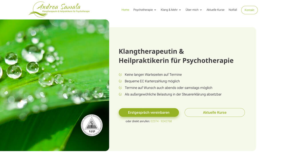 Heilpraktiker & Psychologen Andrea Sawala